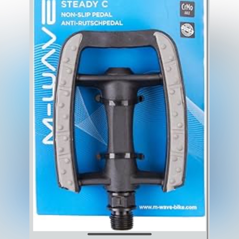 Steady C Non-Slip Pedal - Black and Gray